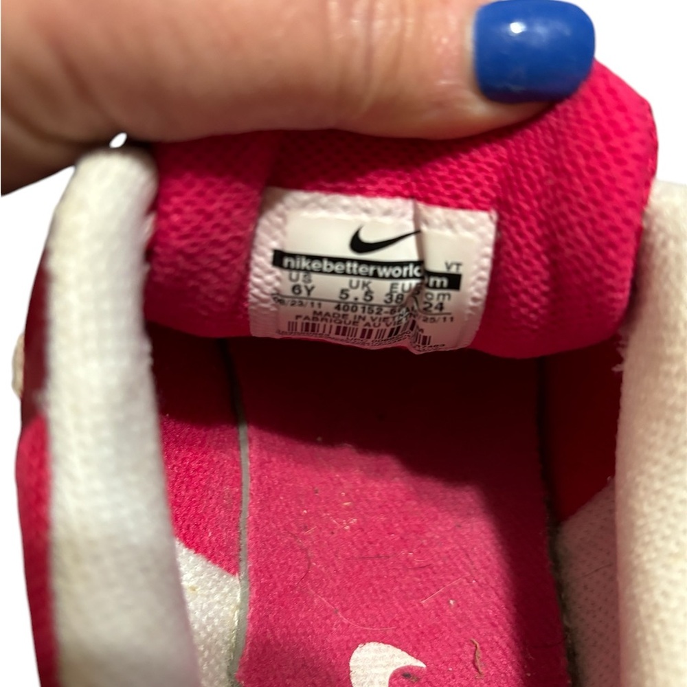 Nike Air Max Women’s size 6 2009 pink running‎ shoes - Picture 6 of 7